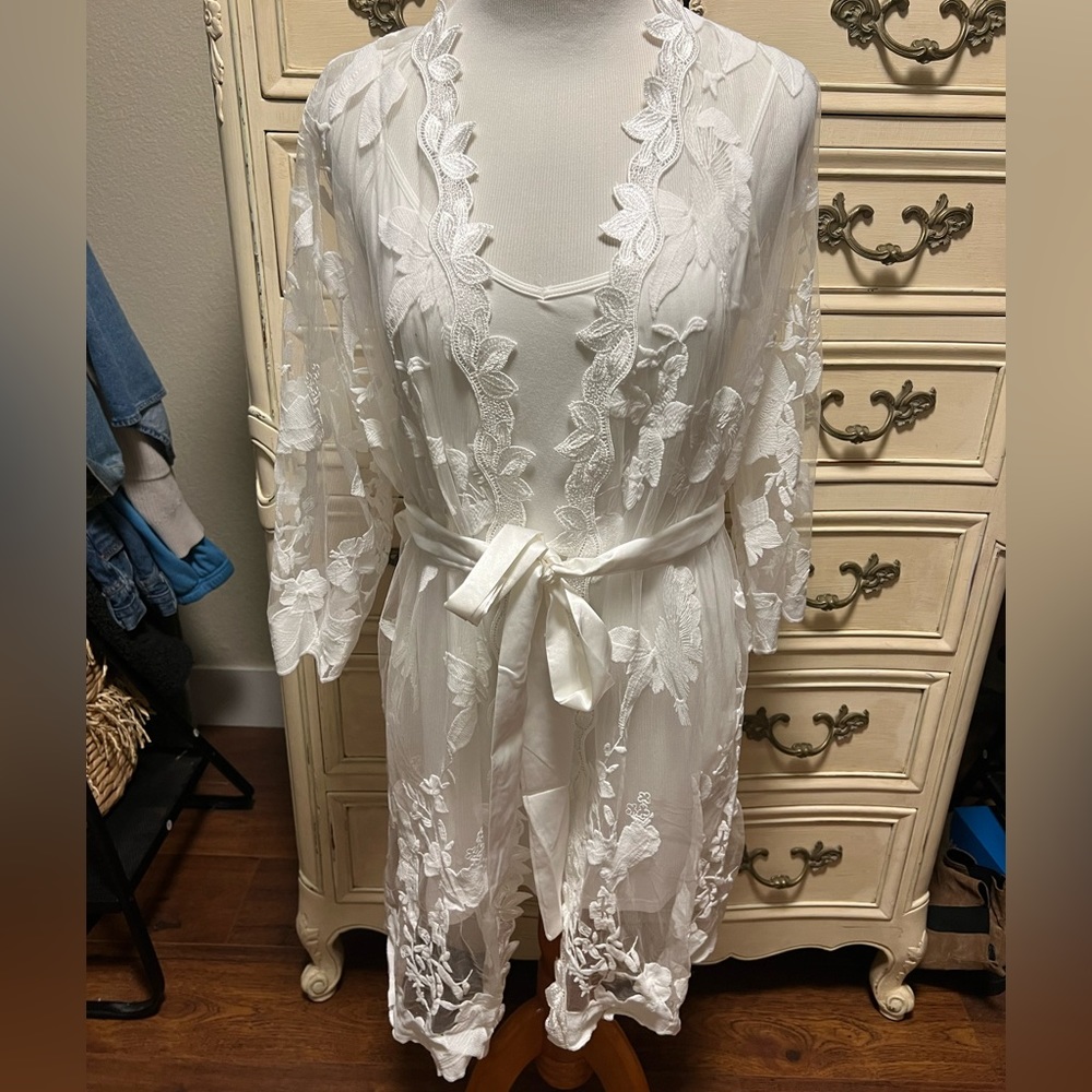 2 Piece Bridal Robe Set - NEW